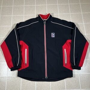 FOOTJOYS DRYJOYS MEN'S TOUR COLLECTION FULL ZIP L/S WATERPROOF JACKET SZ L